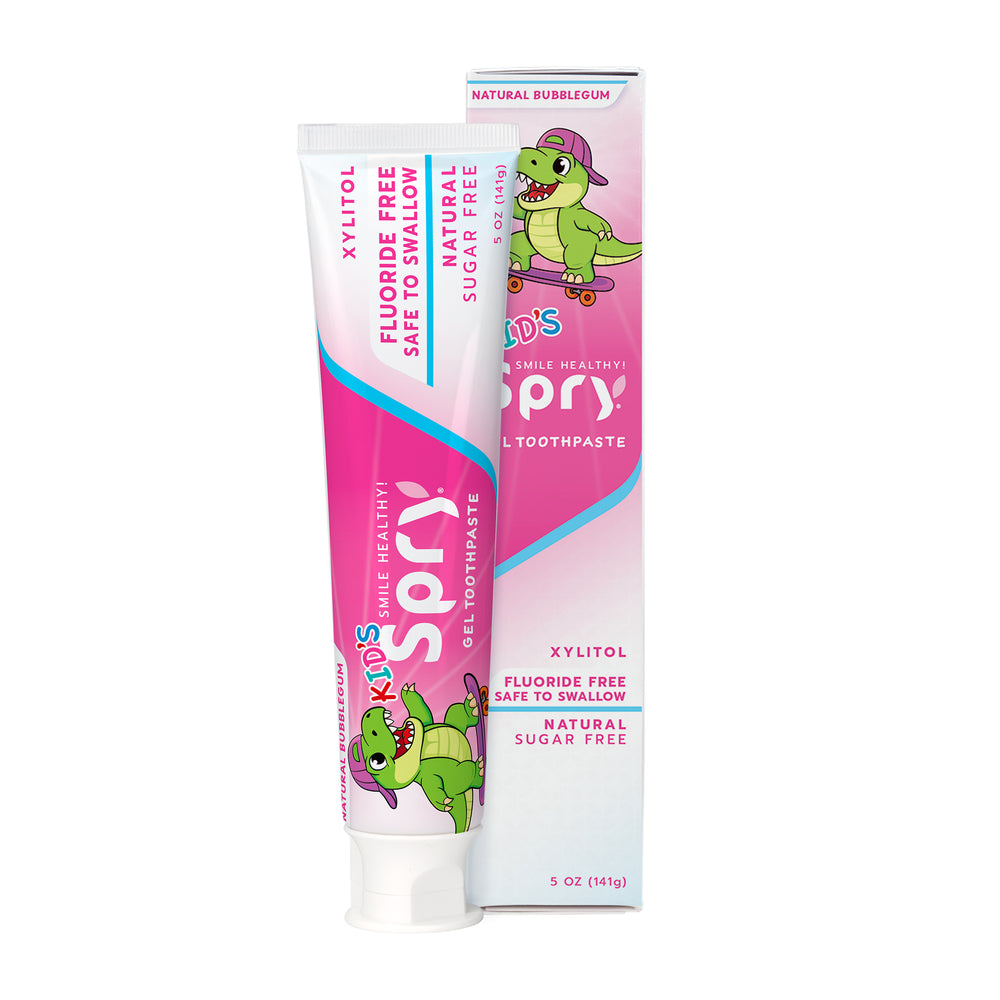 Kid's Bubble Gum Toothpaste, Fluoride-free