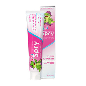 Kid's Bubble Gum Toothpaste, Fluoride-free