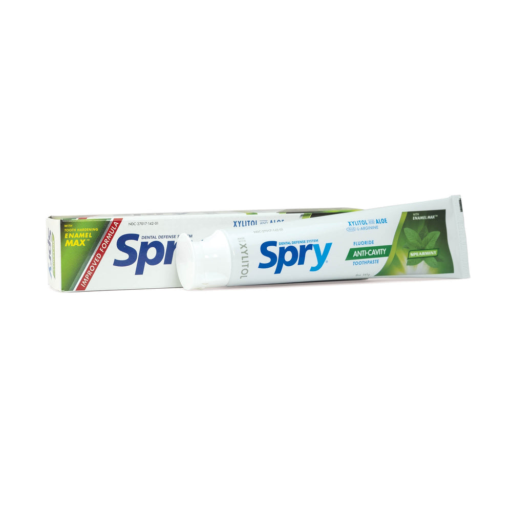 Anti-Cavity Xylitol Spearmint Toothpaste, with Fluoride