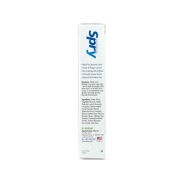 Tartar Control Xylitol Toothpaste, Fluoride-free